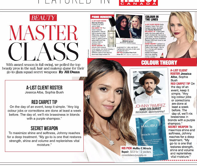 Johnny Ramirez featured in HELLO! Canada