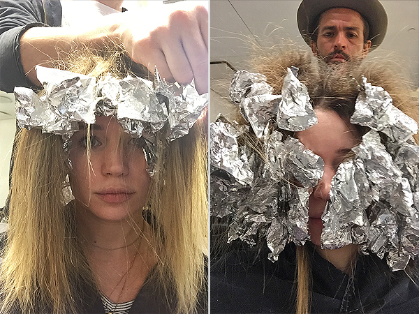 We Tried It: Johnny Ramirez’s 9-Hour Spring Hair Color Transformation ~ People Magazine