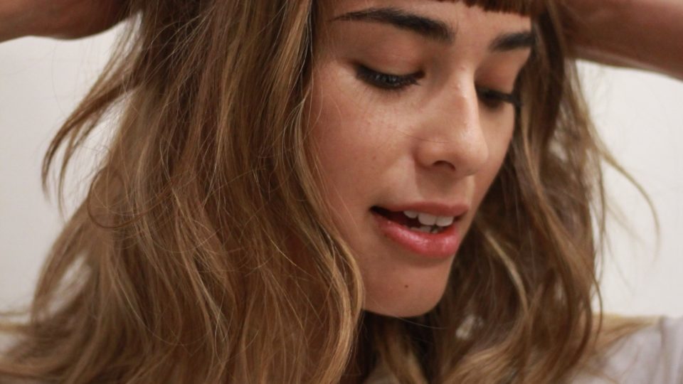 Lived-in Brunette Bangs…