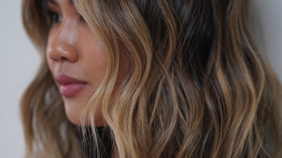Caramel Peek-a-boo Lived-in Color…