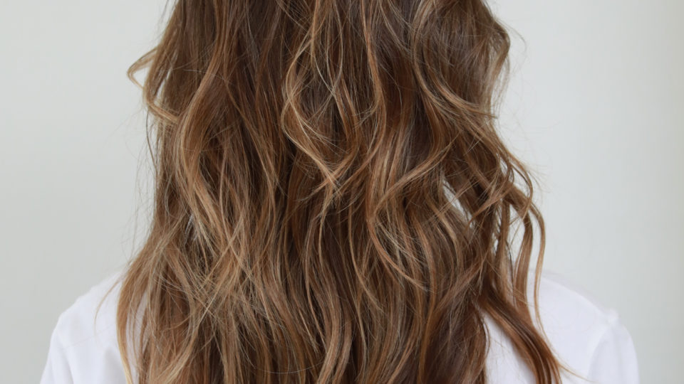California Beach Kissed Honey Blonde Highlights…