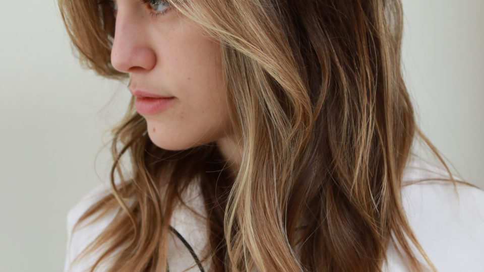 Lived in Color Brunette with Blonde Highlights…